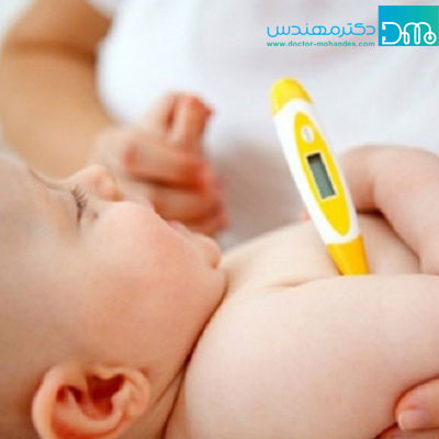 اندازه گیری درجه حرارت زیر بغل tabsang zir baghal
