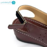 صندل طبی زنانه مدل 1034 رنگ زرشکی - Image 4