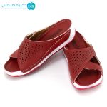 صندل طبی زنانه مدل 1027 رنگ قرمز - Image 4