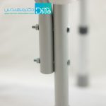 توالت فرنگی سیار ارتفاع متغیر آلومینیومی با قیف - Image 5