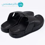 صندل طبی مردانه رنگ مشکی - Image 3