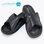 صندل طبی مردانه رنگ مشکی - Image 6