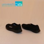 کفش طبی پیاده روی مردانه مشکی هم رنگ - Image 4
