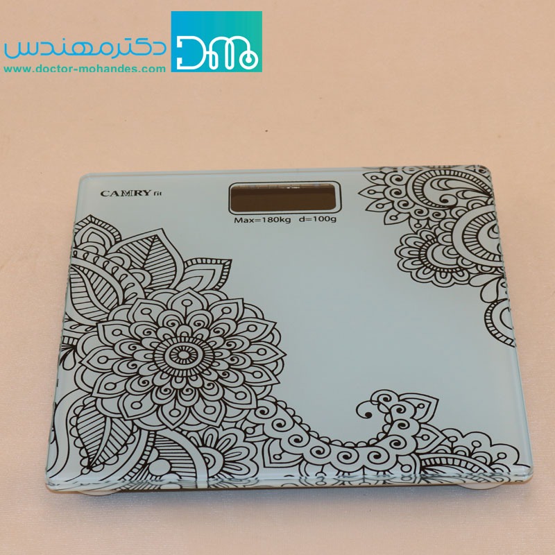 ترازو دیجیتال کمری فیت طرح گل سنتی ترازو دیجیتال کمری فیت طرح گل سنتی