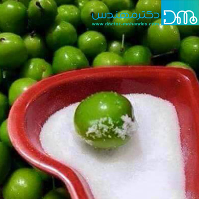 مضرات گوجه سبز goje sabz
