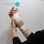 مچ شست بند نئوپرنی آتل دار پاک سمن دست چپ کد109 - Image 8