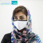 ماسک سه لایه پارچه ای قابل شستشو