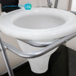 توالت فرنگی تاشو سیار دسته دار (برند رسا)+قیف - Image 4