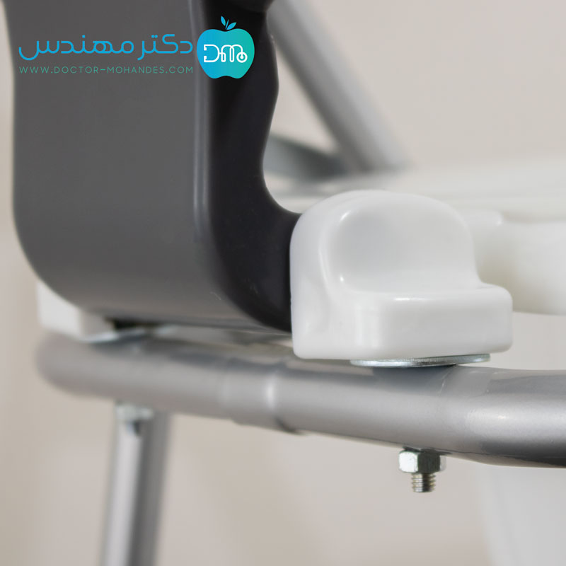 توالت فرنگی تاشو سیار (برند رسا) بدون قیف