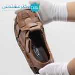 صندل طبی مردانه 1005-کاراملی - Image 6