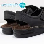 صندل طبی مردانه 1005-مشکی - Image 5