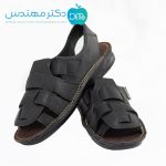 صندل طبی مردانه 1005-مشکی - Image 6