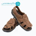 صندل طبی مردانه 1005-کاراملی - Image 3