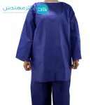 گان، شلوار و کلاه (ست لباس عمل) بسته 100 عددی - Image 3