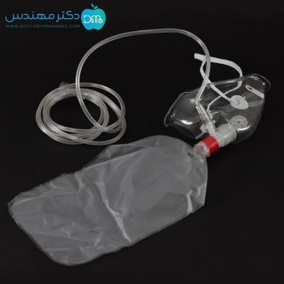 ماسک اکسیژن بگدار یکطرفه بزرگسال