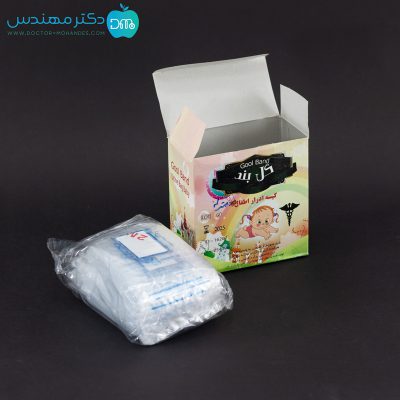 کیسه ادرار اطفال دخترانه گل بند (بسته 120 عددی)