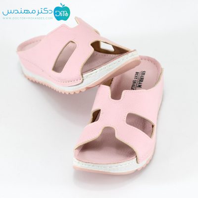 صندل طبی زنانه مدل 1021 رنگ صورتی