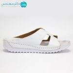 صندل طبی زنانه مدل 1021 رنگ سفید - Image 5