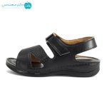 صندل طبی زنانه کد 1063 رنگ مشکی - Image 3