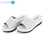 صندل طبی زنانه مدل 1105 رنگ سفید - Image 3