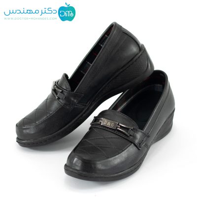 کفش طبی شهرام طب کد 2018 رنگ مشکی