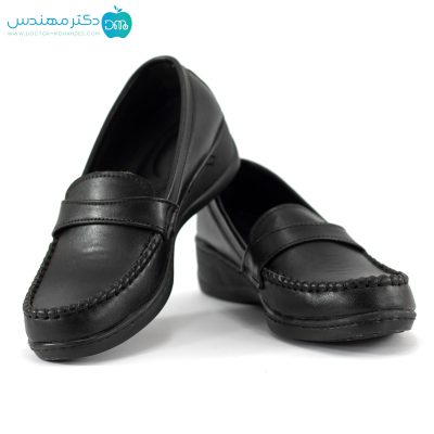 کفش طبی شهرام طب کد 2019 رنگ مشکی