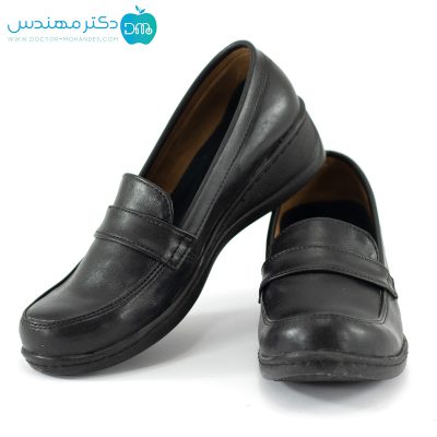 کفش طبی شهرام طب کد 2017 رنگ مشکی