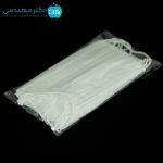 ماسک سه لایه پرستاری رنگ سفید برند نگین (بسته 10 عددی) - Image 3
