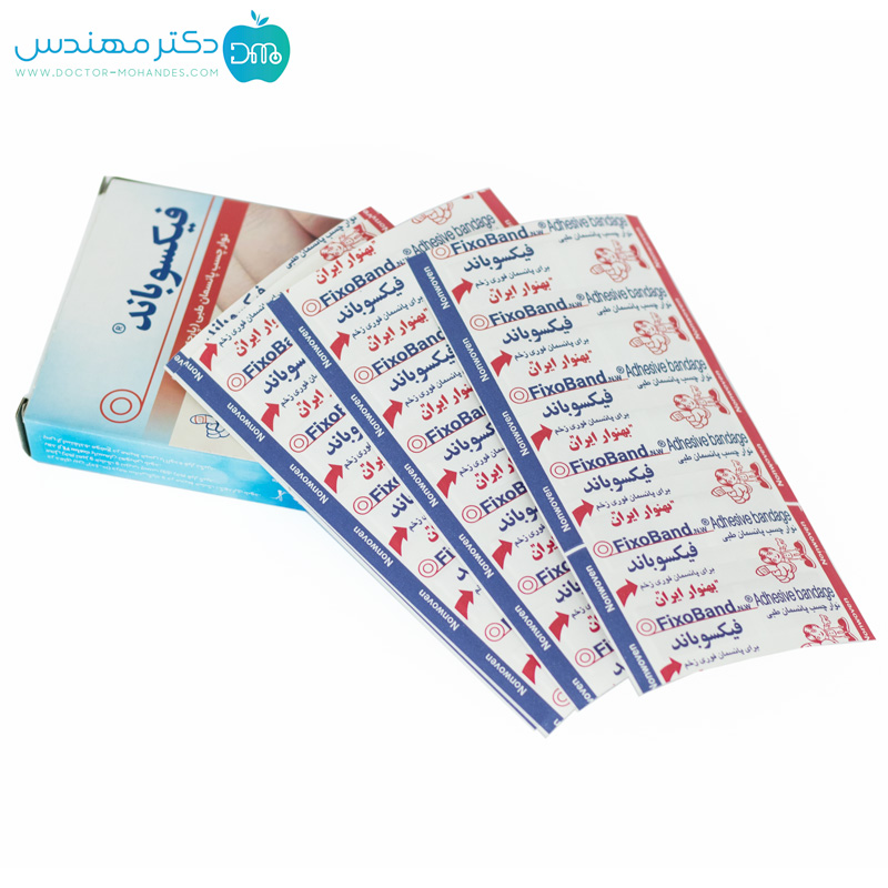 چسب زخم پارچه ای فیکسوباند (بسته صد عددی)