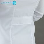روپوش پزشکی زنانه کجراه مدل کتی برند ایران - Image 8