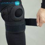 زانوبند قابل تنظیم اکونومی (دوفنره) سماطب کد 5036