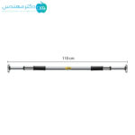 میل بارفیکس سه‌لول قطر لانگ سوپر مات مشکی برند تن‌زیب - Image 1